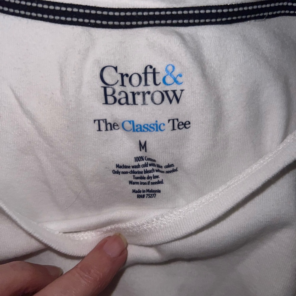 CROFT & BARROW LADIES TOPS SIZE M - Picture 2 of 2